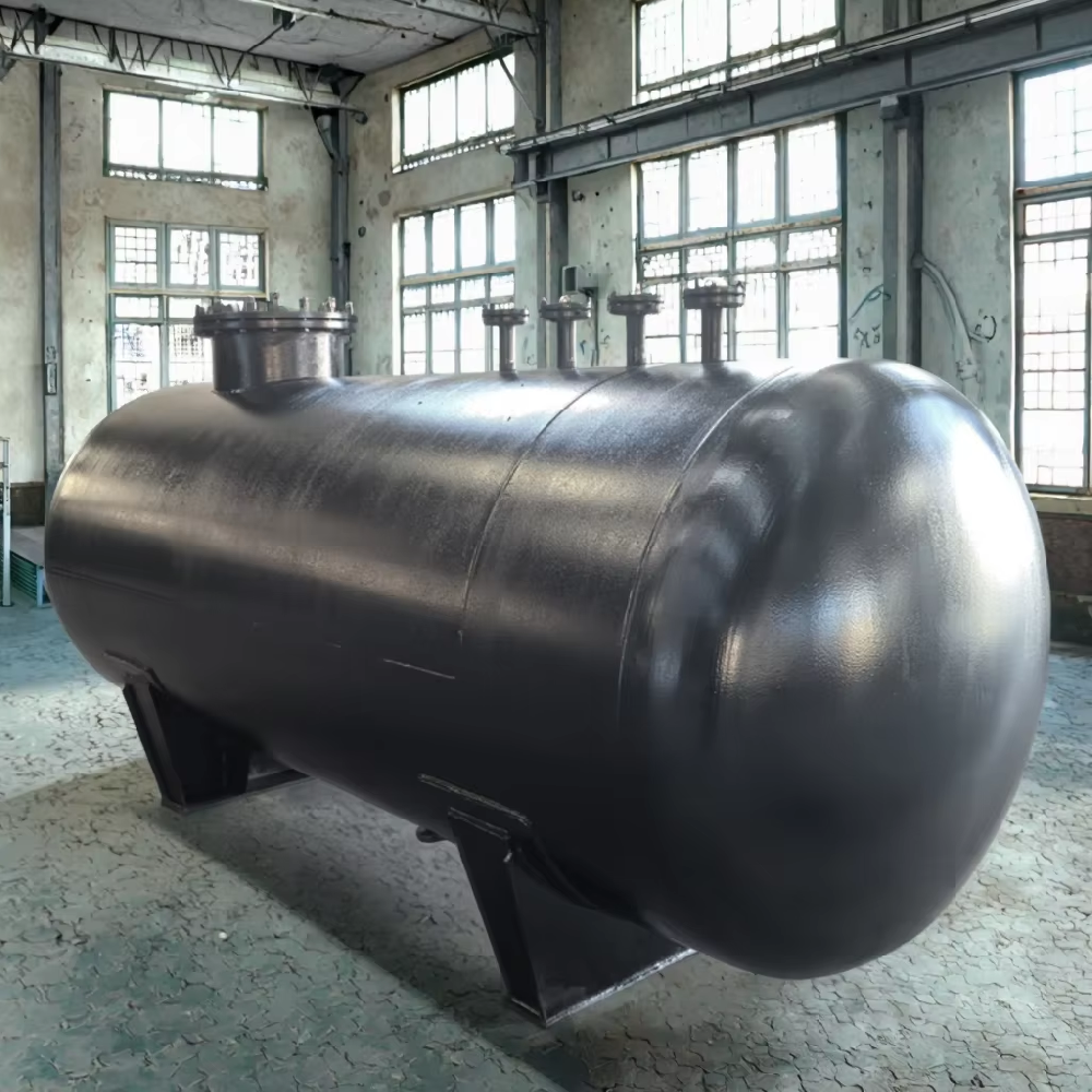 Carbon Steel Liquid Nitrogen Diesel Underground Buried Fuel Storage Tank Pump Pressure Vessel Core Components Remote Control