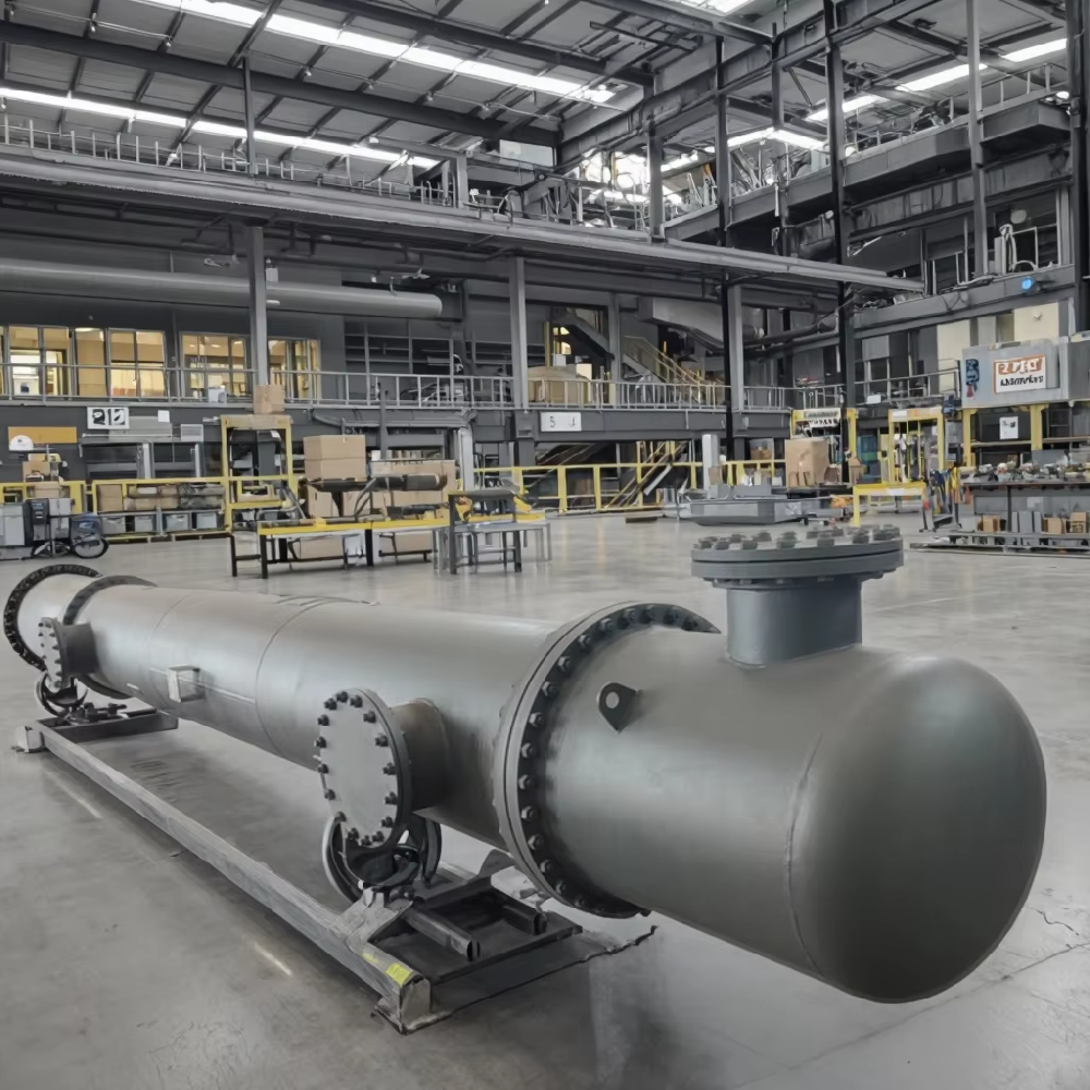 Custom Carbon Steel Refrigeration Condenser Equipment with Pump Heat Exchanger